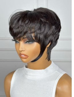 Blessed Luxury Pixie Cut Human Hair Wig