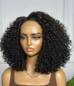 Blessed Luxury 5x5 HD Pixie Curly Human Hair Wig